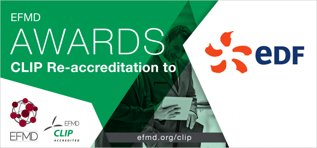 EDF CLIP re-accreditation
