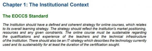 Eoccs chapter 1 standard
