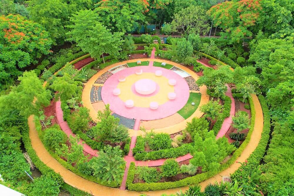 Adhyatmik upvan - the spiritual garden