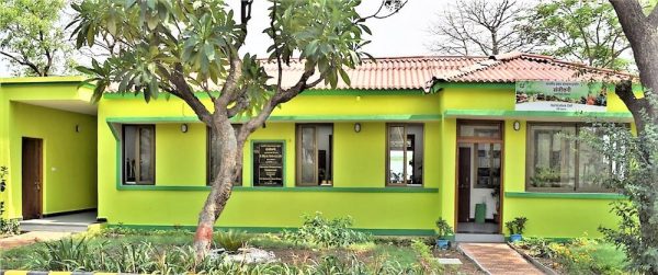 The renovated building, sanjeevani - the horticulture cell
