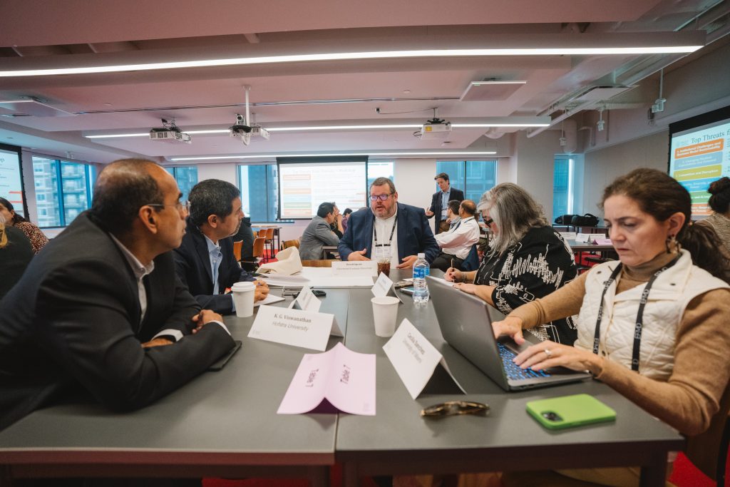 Working groups at hult team challenge