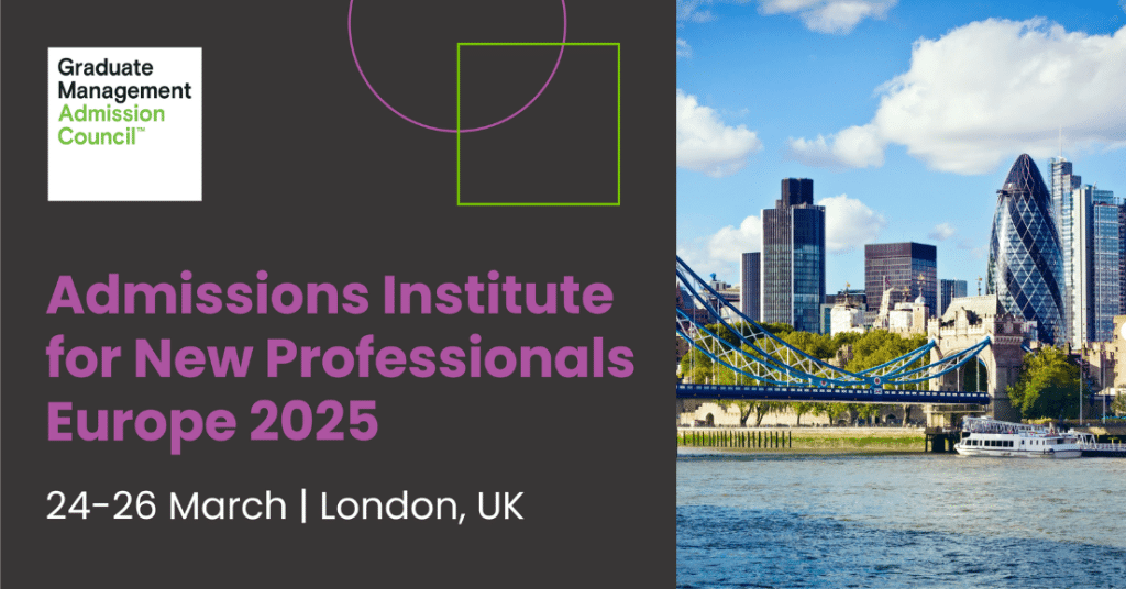 Admissions institute for new professionals europe