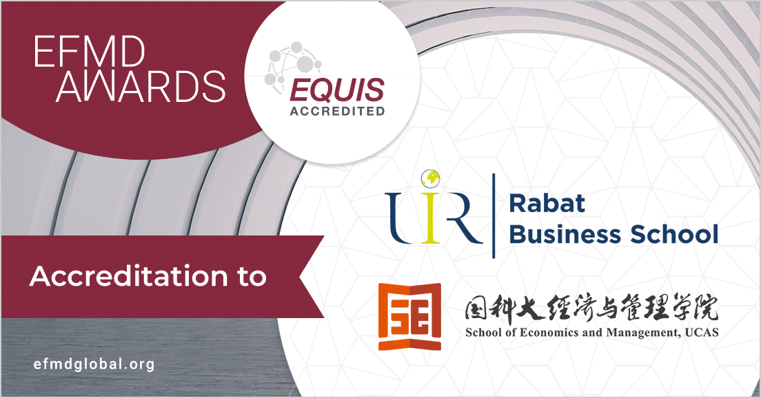 School of Economics and Management, UCAS, and Rabat Business School receive first-time EQUIS Accreditation