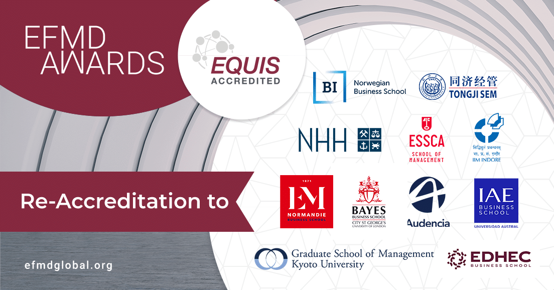 EQUIS re-accreditations March 2026